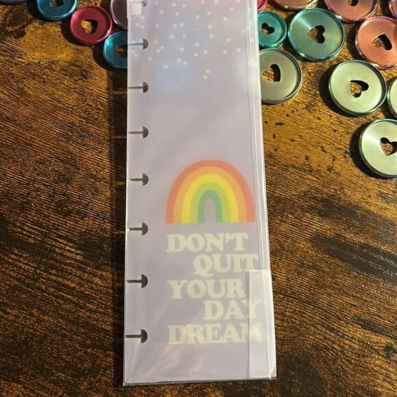 Happy Planner - "Don't quit your day dream" Rainbow Bookmark Signet - NEW - Picture 2 of 2